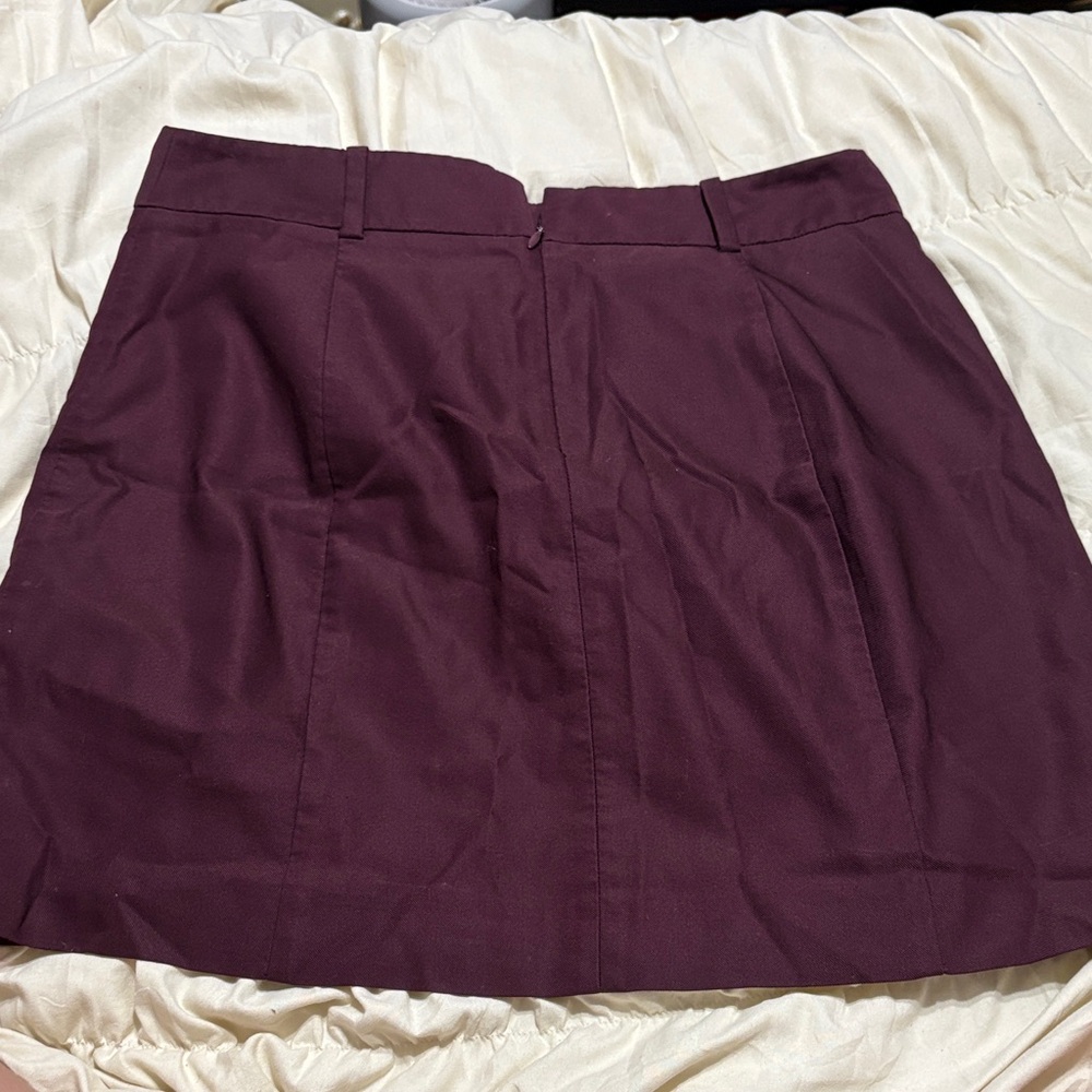 Express Purple Mini Skirt - Picture 2 of 5